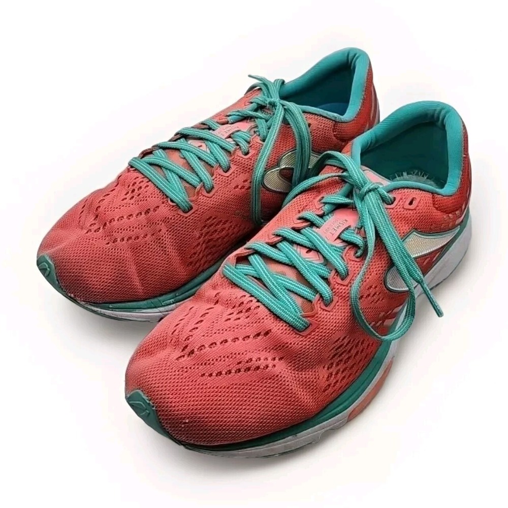 Newton Kismet 7 Stability Trainers Shoes Pink Green  Sneakers Women 9 EU40  #26U - Picture 4 of 10